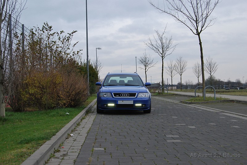 011.JPG - Alles in Allem sind die In Pro Led TFL ein gut zum A6 4B passenes  legales Tagfahrlicht, dessen Einbau recht unkompliziert und ohne großes "gesäge" an der Stoßstange in 1 - 2 Std. vorgebommen werden kann.
